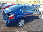 2018 Nissan Sentra S Blue vin: 3N1AB7AP7JY226758