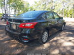 2018 Nissan Sentra Sv Black vin: 3N1AB7AP7JY237081