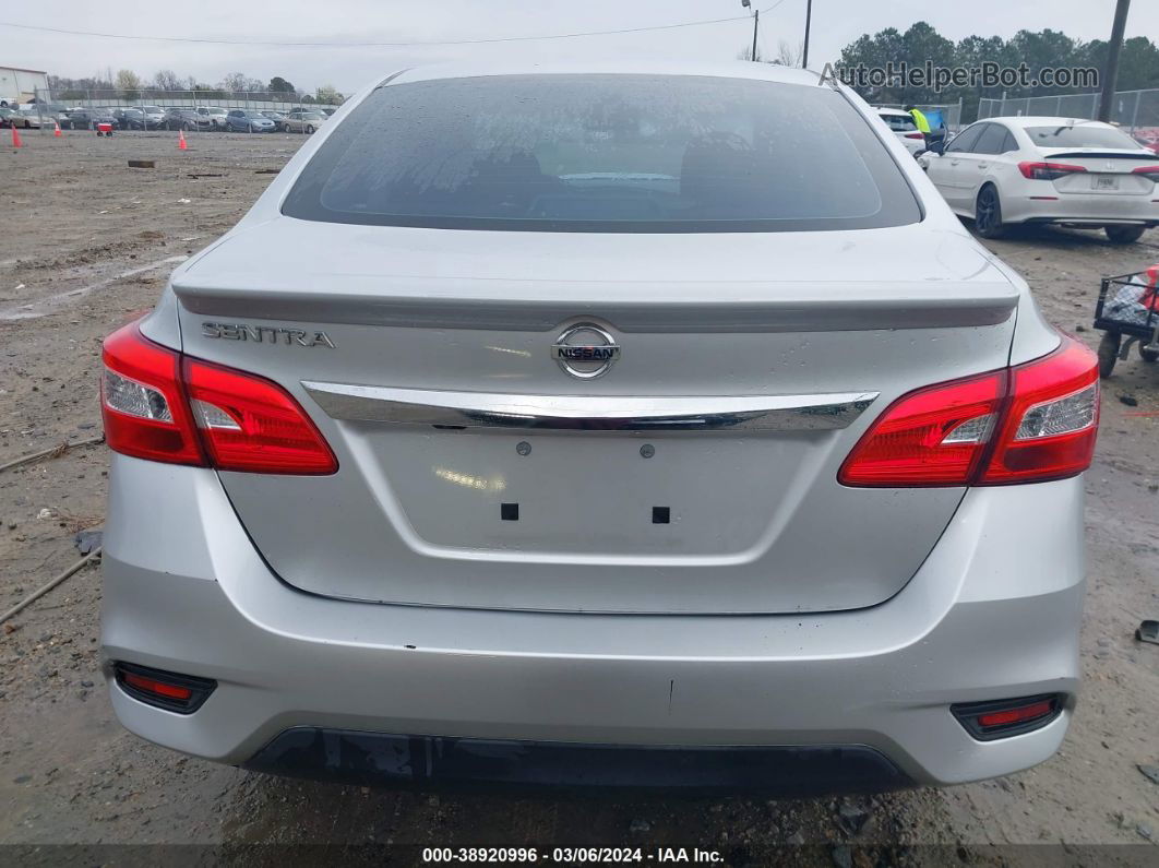 2018 Nissan Sentra S Silver vin: 3N1AB7AP7JY238330