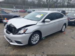 2018 Nissan Sentra S Silver vin: 3N1AB7AP7JY238330