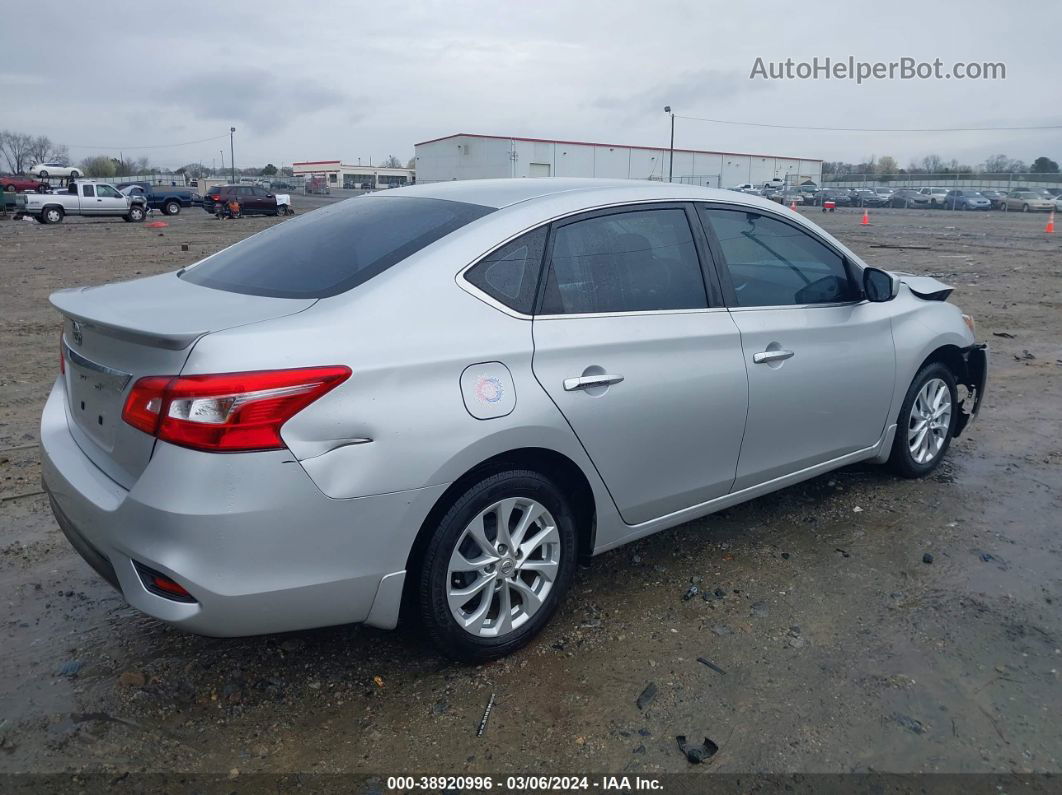 2018 Nissan Sentra S Silver vin: 3N1AB7AP7JY238330