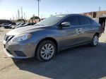 2018 Nissan Sentra S Gray vin: 3N1AB7AP7JY255421