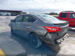 2018 Nissan Sentra S Серый vin: 3N1AB7AP7JY258495