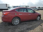 2018 Nissan Sentra S Red vin: 3N1AB7AP7JY261350