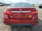 2018 Nissan Sentra S Red vin: 3N1AB7AP7JY261350