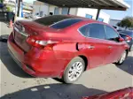 2018 Nissan Sentra S Burgundy vin: 3N1AB7AP7JY267715