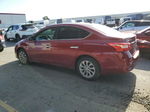 2018 Nissan Sentra S Burgundy vin: 3N1AB7AP7JY267715