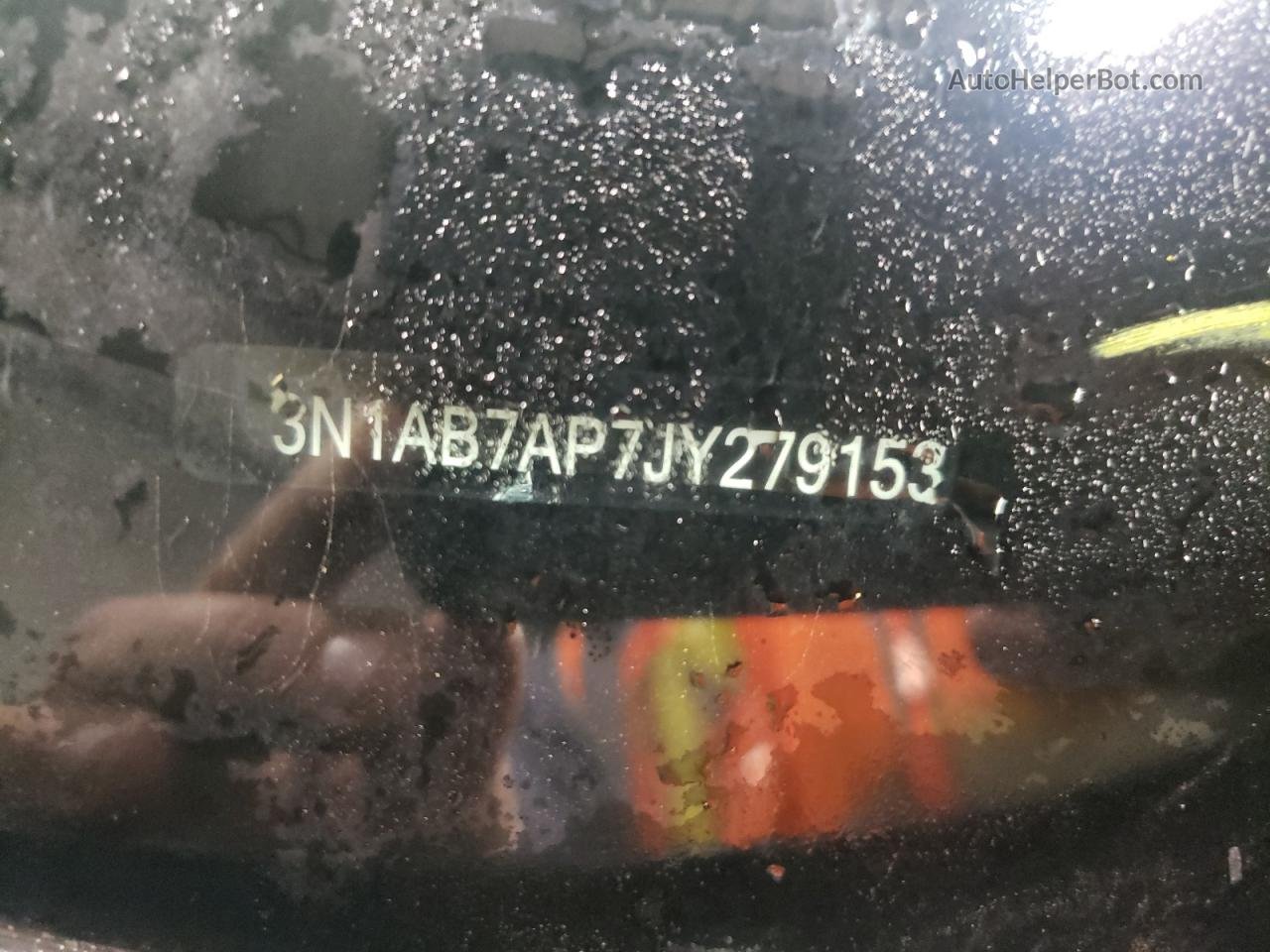 2018 Nissan Sentra S Серый vin: 3N1AB7AP7JY279153