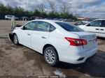 2018 Nissan Sentra Sv White vin: 3N1AB7AP7JY283851