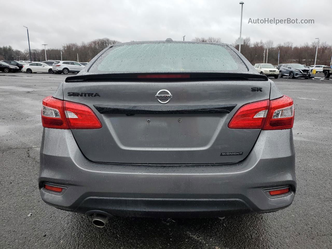 2018 Nissan Sentra S Gray vin: 3N1AB7AP7JY287561