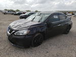 2018 Nissan Sentra S Black vin: 3N1AB7AP7JY299385