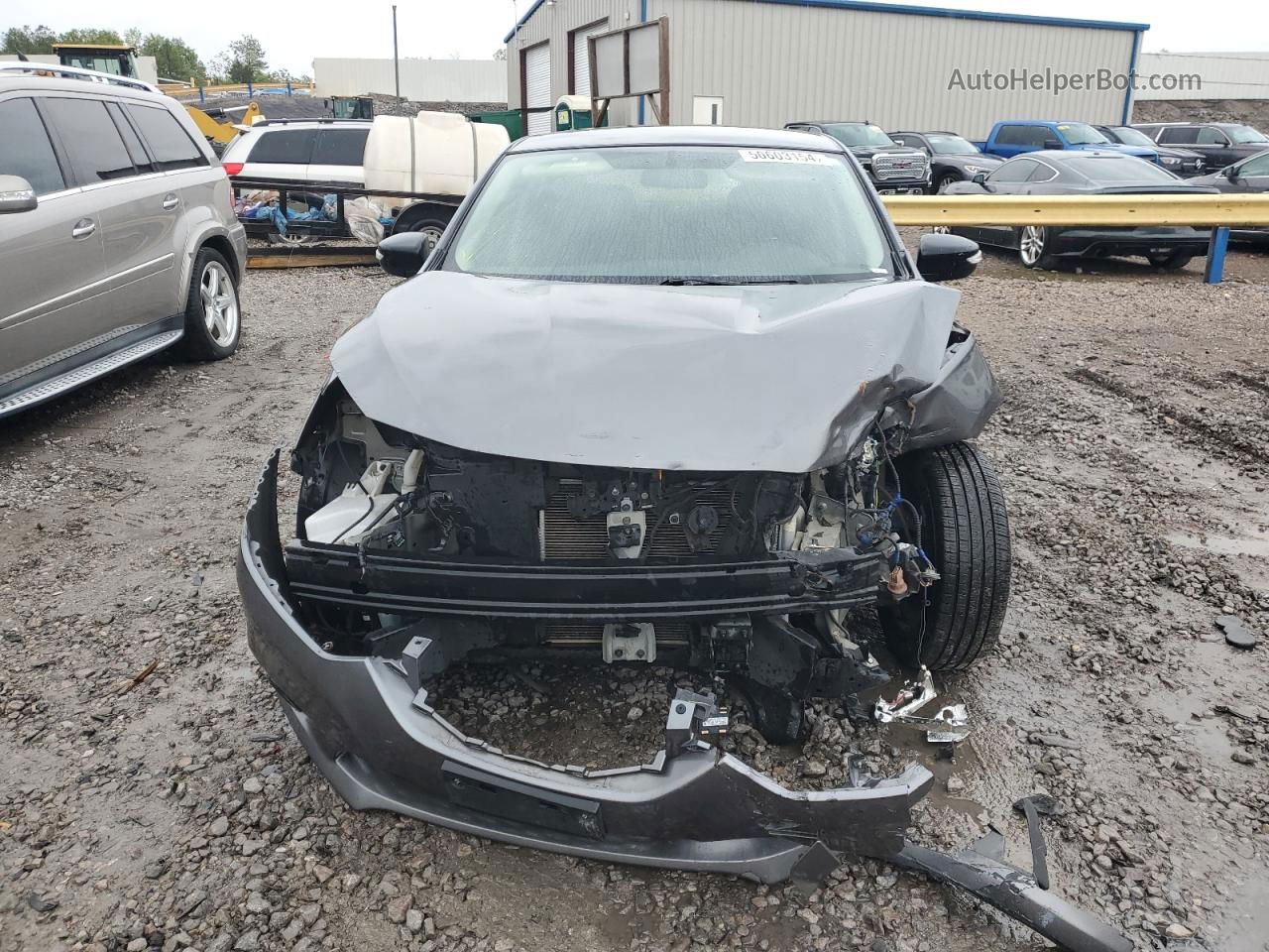 2018 Nissan Sentra S Gray vin: 3N1AB7AP7JY299581