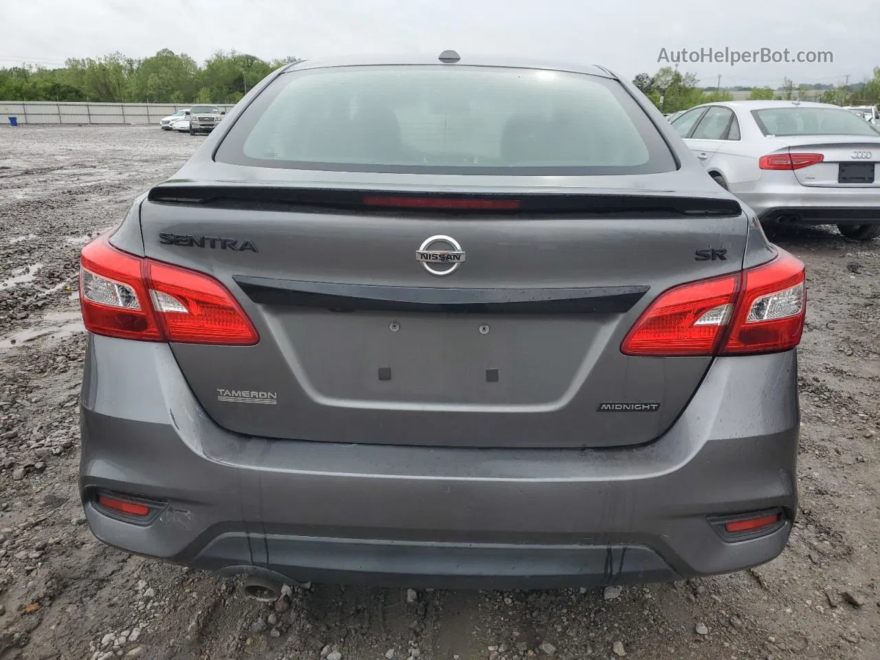 2018 Nissan Sentra S Gray vin: 3N1AB7AP7JY299581