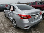 2018 Nissan Sentra S Серебряный vin: 3N1AB7AP7JY308652