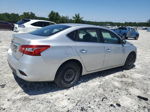 2018 Nissan Sentra S Silver vin: 3N1AB7AP7JY311342