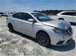 2018 Nissan Sentra S Silver vin: 3N1AB7AP7JY311342