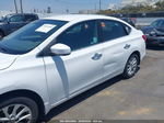 2018 Nissan Sentra Sv White vin: 3N1AB7AP7JY317111