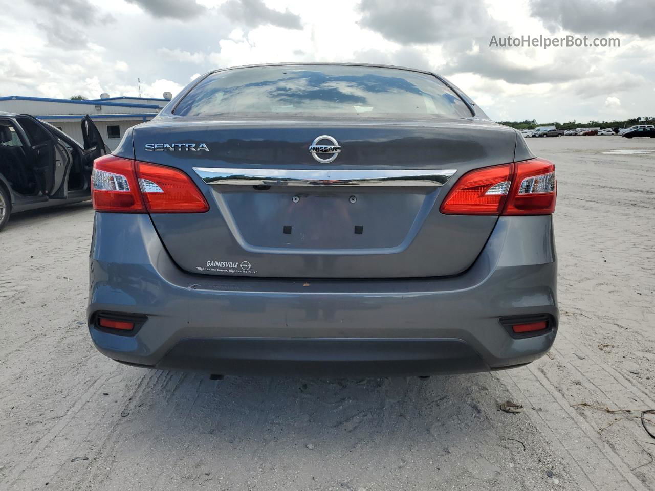 2018 Nissan Sentra S Gray vin: 3N1AB7AP7JY320350