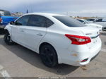 2018 Nissan Sentra S White vin: 3N1AB7AP7JY320686