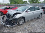 2018 Nissan Sentra S Silver vin: 3N1AB7AP7JY330344