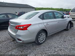 2018 Nissan Sentra S Silver vin: 3N1AB7AP7JY330344