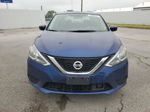 2018 Nissan Sentra S Blue vin: 3N1AB7AP7JY333857