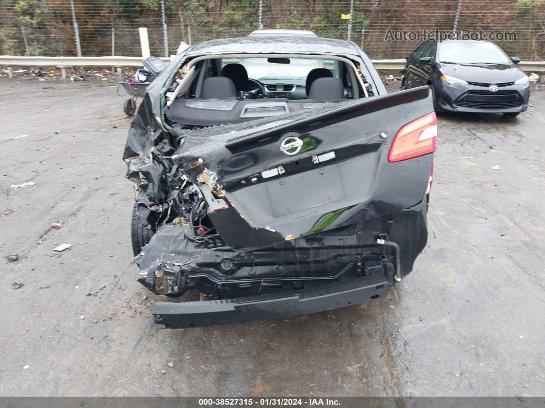 2018 Nissan Sentra S Black vin: 3N1AB7AP7JY335267