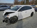 2018 Nissan Sentra S White vin: 3N1AB7AP7JY343076