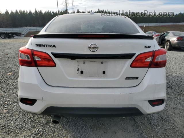 2018 Nissan Sentra S White vin: 3N1AB7AP7JY343076