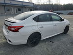 2018 Nissan Sentra S White vin: 3N1AB7AP7JY343076