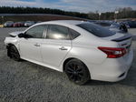 2018 Nissan Sentra S White vin: 3N1AB7AP7JY343076