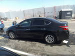 2018 Nissan Sentra Sv Black vin: 3N1AB7AP7JY344938