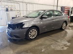 2018 Nissan Sentra S Gray vin: 3N1AB7AP7JY346091