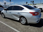 2018 Nissan Sentra S Silver vin: 3N1AB7AP7JY346334