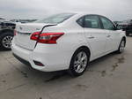 2019 Nissan Sentra S White vin: 3N1AB7AP7KL612711