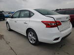 2019 Nissan Sentra S White vin: 3N1AB7AP7KL612711