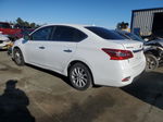 2019 Nissan Sentra S White vin: 3N1AB7AP7KL613969