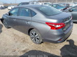 2019 Nissan Sentra Sv Gray vin: 3N1AB7AP7KY219858