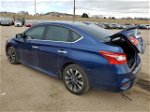 2019 Nissan Sentra S Blue vin: 3N1AB7AP7KY240631