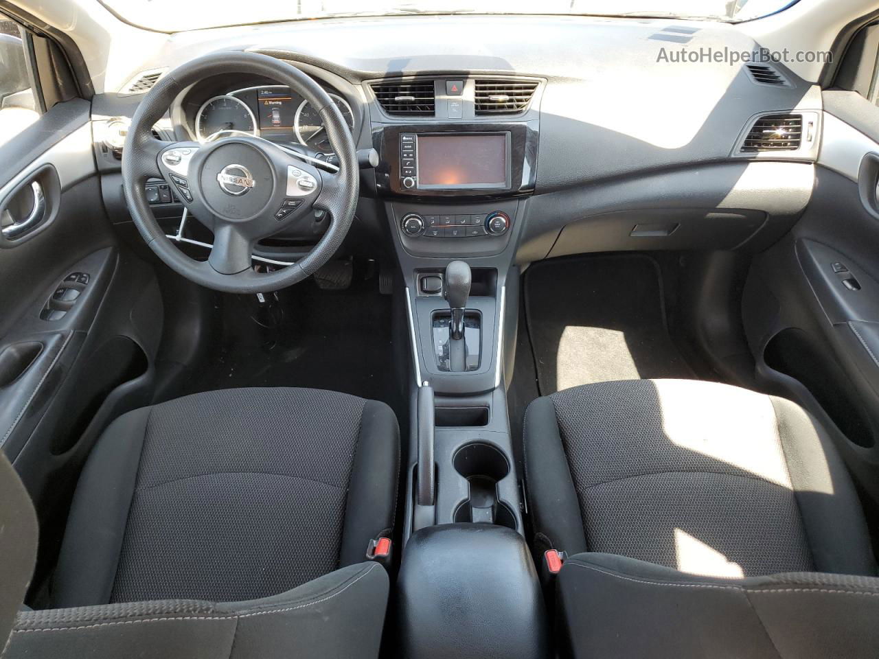 2019 Nissan Sentra S Синий vin: 3N1AB7AP7KY246669