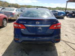 2019 Nissan Sentra S Синий vin: 3N1AB7AP7KY261754