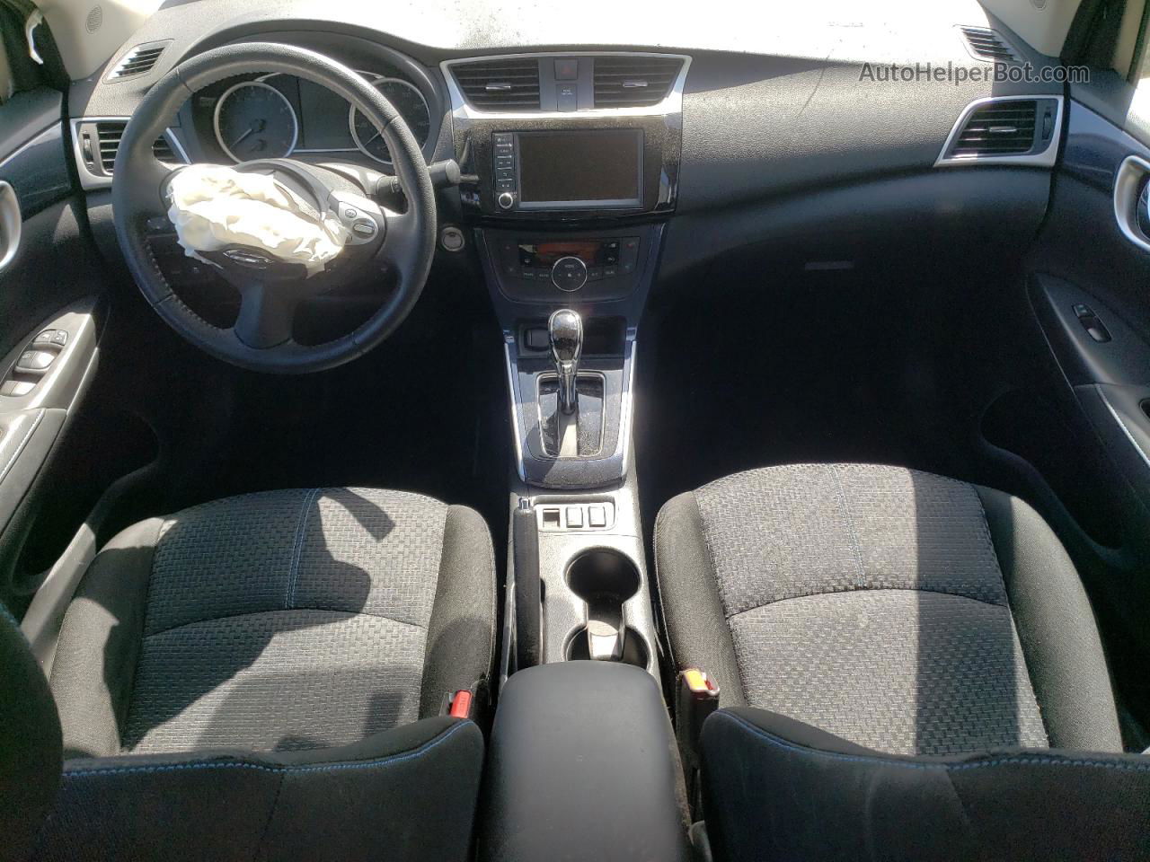 2019 Nissan Sentra S Синий vin: 3N1AB7AP7KY261754