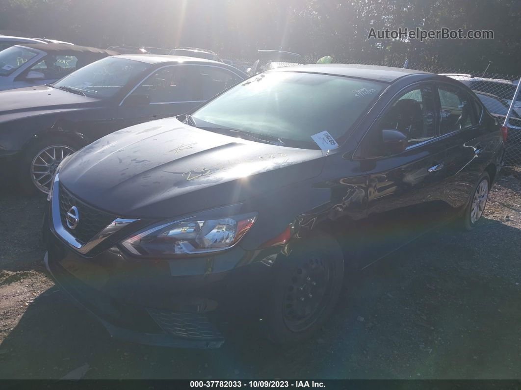 2019 Nissan Sentra S Black vin: 3N1AB7AP7KY274827