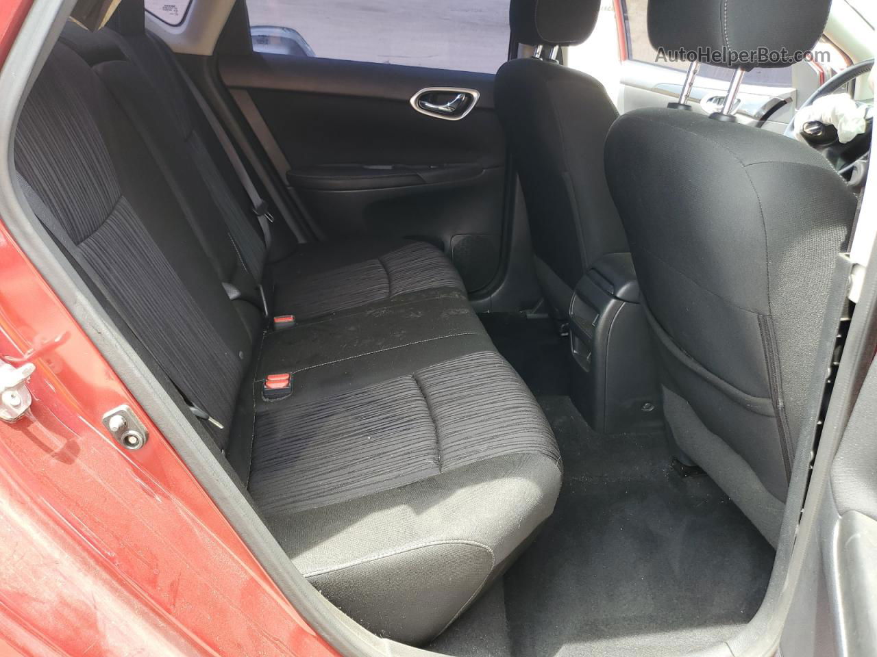 2019 Nissan Sentra S Red vin: 3N1AB7AP7KY285150