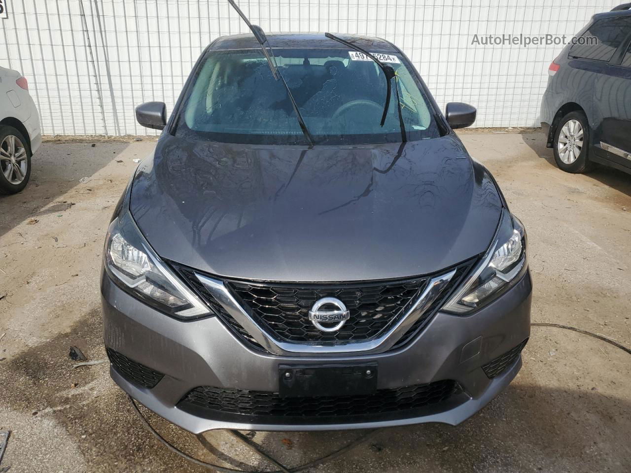 2019 Nissan Sentra S Charcoal vin: 3N1AB7AP7KY296181