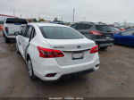 2019 Nissan Sentra S White vin: 3N1AB7AP7KY326957