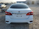 2019 Nissan Sentra S White vin: 3N1AB7AP7KY334041