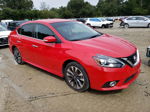 2019 Nissan Sentra S Красный vin: 3N1AB7AP7KY340678