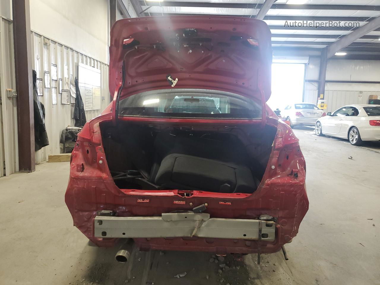 2019 Nissan Sentra S Red vin: 3N1AB7AP7KY345265