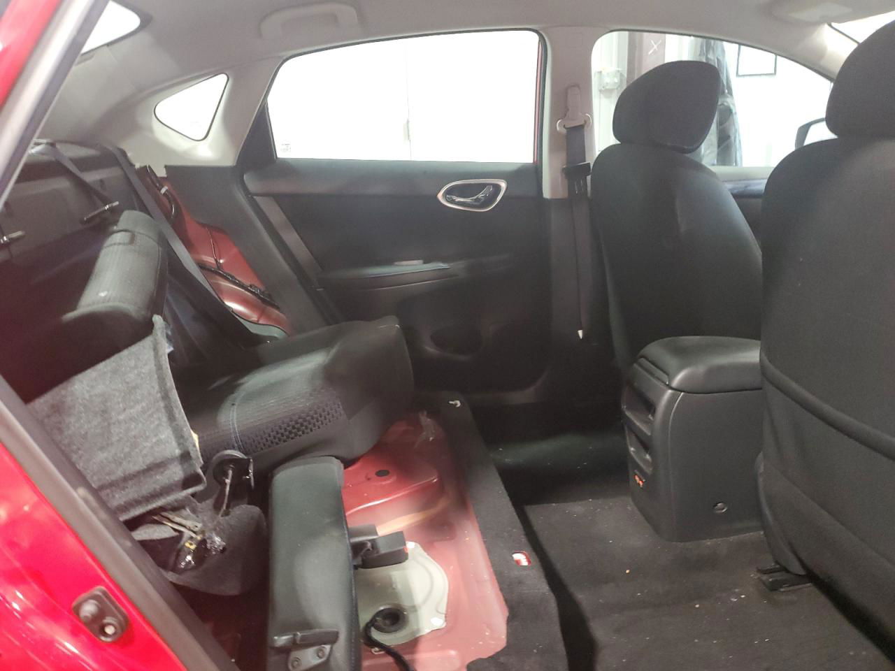 2019 Nissan Sentra S Red vin: 3N1AB7AP7KY345265